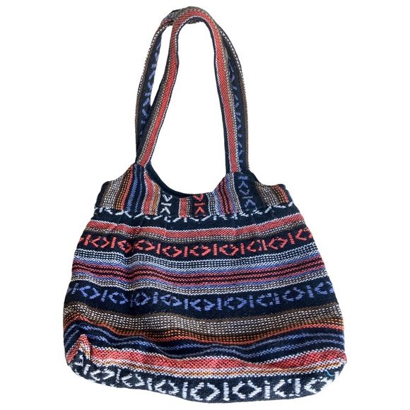 Aria Handmade Multicolor Patterned Women's Bag - Picture 2 of 4